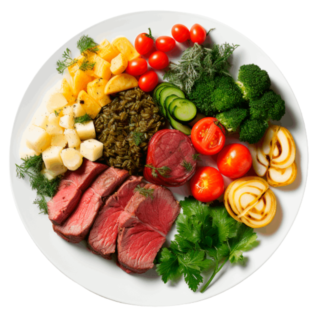 Refeição saudável e nutritiva no plano alimentar | Nutri Gabriela Cardoso